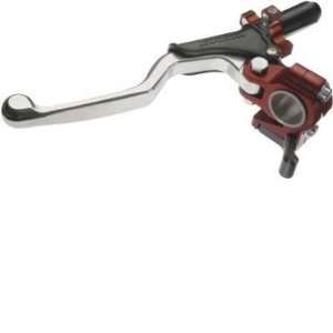 Works Connection Elite Perch With Hot Start lever   Red/Red w/Silver 