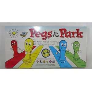    New Jax Pegs in the Park Board Game Ages 4 8 Yrs Toys & Games