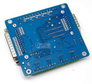 CNC 5 Axis Breakout Board Interface Adapter For Stepper Motor Driver 