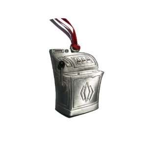  Pewter Slot Machine Christmas Ornament: Sports & Outdoors