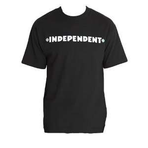  Independent T Shirts Painted Bar/Cross   Black: Sports 