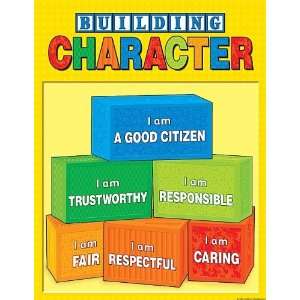  Building Character Chart, Multi Color (7689): Office Products
