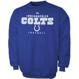 Indianapolis Colts Royal Blue Critical Victory Sweatshirt:  