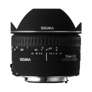 Sigma 15mm f/2.8 EX DG Diagonal Fisheye Lens for Nikon SLR Cameras by 