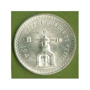 Mexico Silver Una Onza De Plata (One Ounce Silver) Coin in 