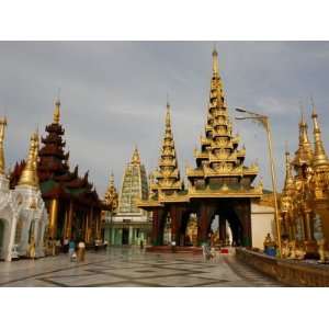  Shwedagon Pagoda, Yangon, Myanmar, Asia Photographic 