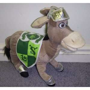   Shrek 3 Sir Knight Donkey in Battle Armor 11 by 12 Toys & Games