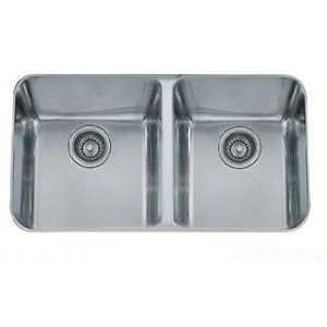  LAX12033 Largo Double Bowl Undermount Sink   Stainless 