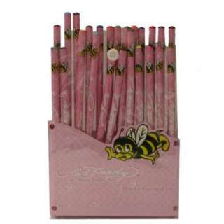 Ed Hardy Rose Color Bee Pencil Set   Pink 845939003469  