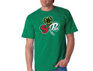 Red Sox, Patriots, Bruins, Celtics, SHAMROCK T Shirt  