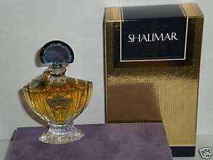 SHALIMAR pure parfum GUERLAIN 0.5 OZ 15 ml VINTAGE 1983 old formula 