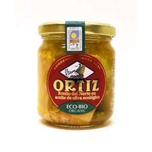 White Tuna in Organic Extra Virgin Olive Oil by Ortiz 140 grams 