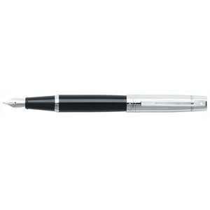  Sheaffer 300 Chrome Cap Fountain Pen (Black Medium 
