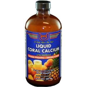  Utrition Liquid Coral Calcium, Pineapple/Orange, 16 Ounce 