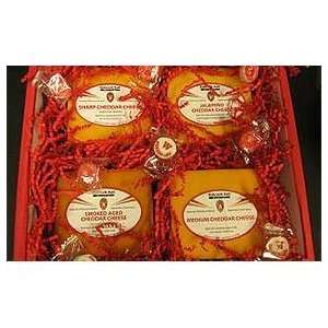 Sampler Cheddar Cheese Gift Box  Grocery & Gourmet Food