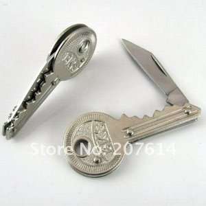  lot stainless steel key shape pocket knife edc knife: Home Improvement