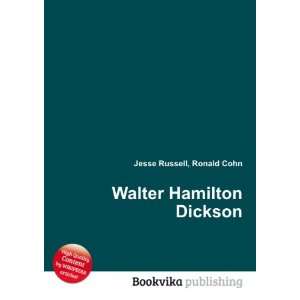  Walter Hamilton Dickson Ronald Cohn Jesse Russell Books