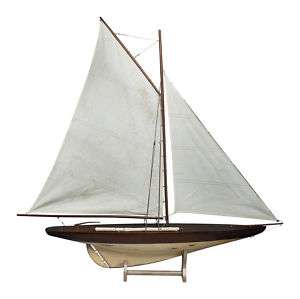 Cup Contender Pond Yacht Decorative Model Sailboat 43  