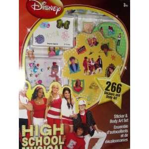   High School Musical Stickers & Body Art, 266 Pc. Set: Everything Else
