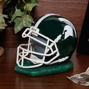   Company Michigan State Spartans Helmet Shaped Bank