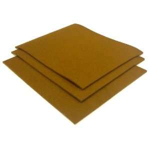  Natural Woven Wool Felt Placemats, Brown, Pack of 4: Home 
