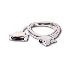  Cables To Go Serial Cable. 1FT DB9F TO DB25M SERIAL ADPTR 