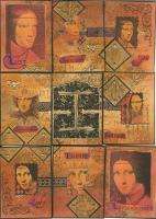 LEONARDO DA VINCI WOMEN Unmounted rubber stamps SHEET  