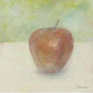   Apple Alone, Canvas Transfer by Serena Barton, 10x10