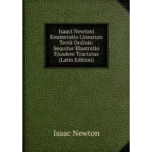  Isaaci Newtoni Enumeratio Linearum Tertii Ordinis Sequitur 