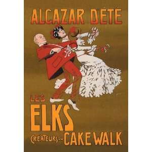   Dete Les Elks, Createurs du Cake Walk 20x30 poster