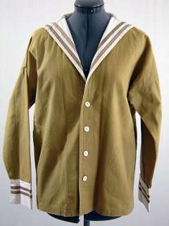 Vintage 60s Seafarer Sailor Shirt  Jacket Size M 38  