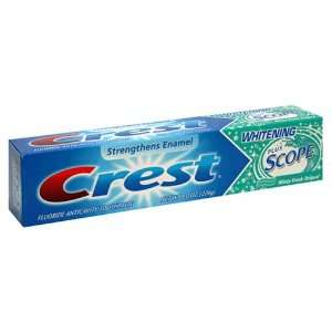 Crest Toothpaste Whitening with Scope, Minty Fresh Flavor, 8 Ounce 
