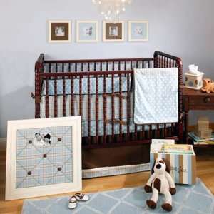   Hot Chocolate Crib Bedding Set (4 Piece Crib Bedding Set) Baby