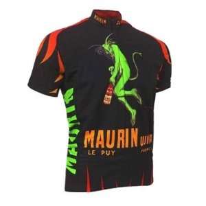  Retro Image Maurin Quina Cycling Jersey Short Sleeve Mens 