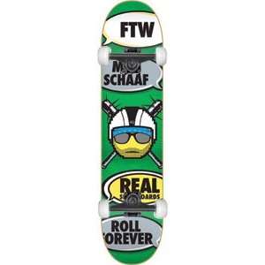  Real Schaaf Realicon Complete Skateboard   8.12 w/Mini 