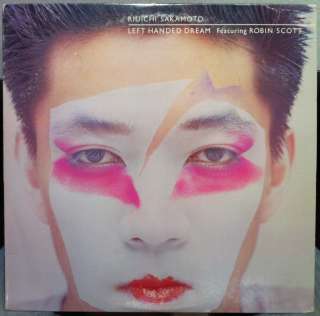 RIUICHI SAKAMOTO left handed dream LP promo VG+ 1982  
