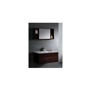   Single Vanity Mirror and Shelves Set VIG VG09008104K