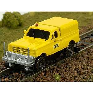  HO Hi Rail Pickup Truck w/DCC, CSX Toys & Games