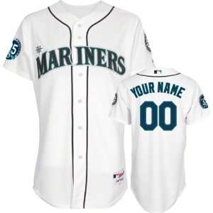 Seattle Mariners Jersey: Personalized Home White Authentic Jersey with 