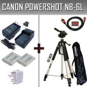  Portable Photography Kit for Canon PowerShot SD1200 IS, SD1300 