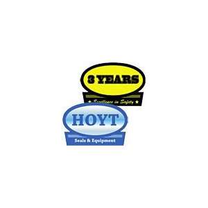   Min Qty 125 3 in. x 2 in. Oval Design Hard Hat Decals: Everything Else