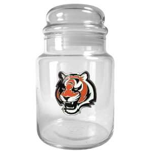   Cincinnati Bengals 31oz. NFL Team Logo Glass Candy Jar: Sports