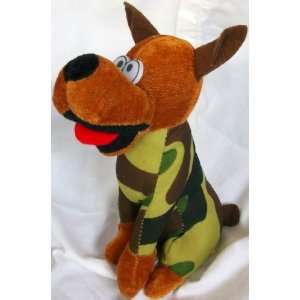    8 Plush Scooby Doo Camouflage Stuffed Doll Toy: Toys & Games