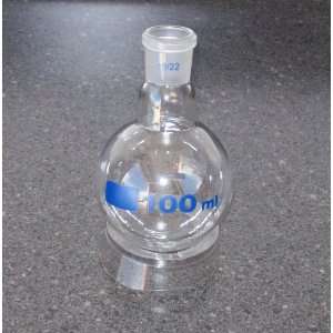 Round Bottom Flask   100ml 19/22  Industrial & Scientific