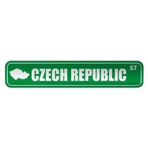   CZECH REPUBLIC ST  STREET SIGN COUNTRY