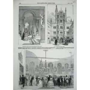   1854 Antique Gallery Oxford Divinity School Mayor Hall