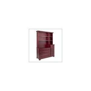  DaVinci Kalani 4 Drawer Combo Chest with Hutch in Cherry 