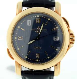 Ulysse Nardin San Marco GMT +/  18k Gold Limited watch  