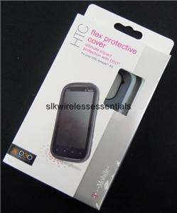 New OEM T Mobile Black D3O Flex Hard Gel Skin Shell Cover Case for HTC 