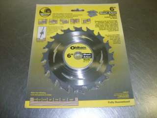 OLDHAM 6 DADO CARBIDE BLADE FOR TABLE OR RADIAL ARM SAW  